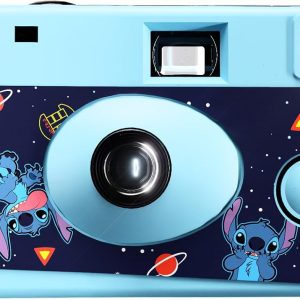 Disney Lilo and Stitch Disposable Camera with Flash – 20 Exposure Film – Lilo and Stitch Gifts for Women, Men, and All Fans of Lilo and Stitch Stuff (Stitch Galactic)
